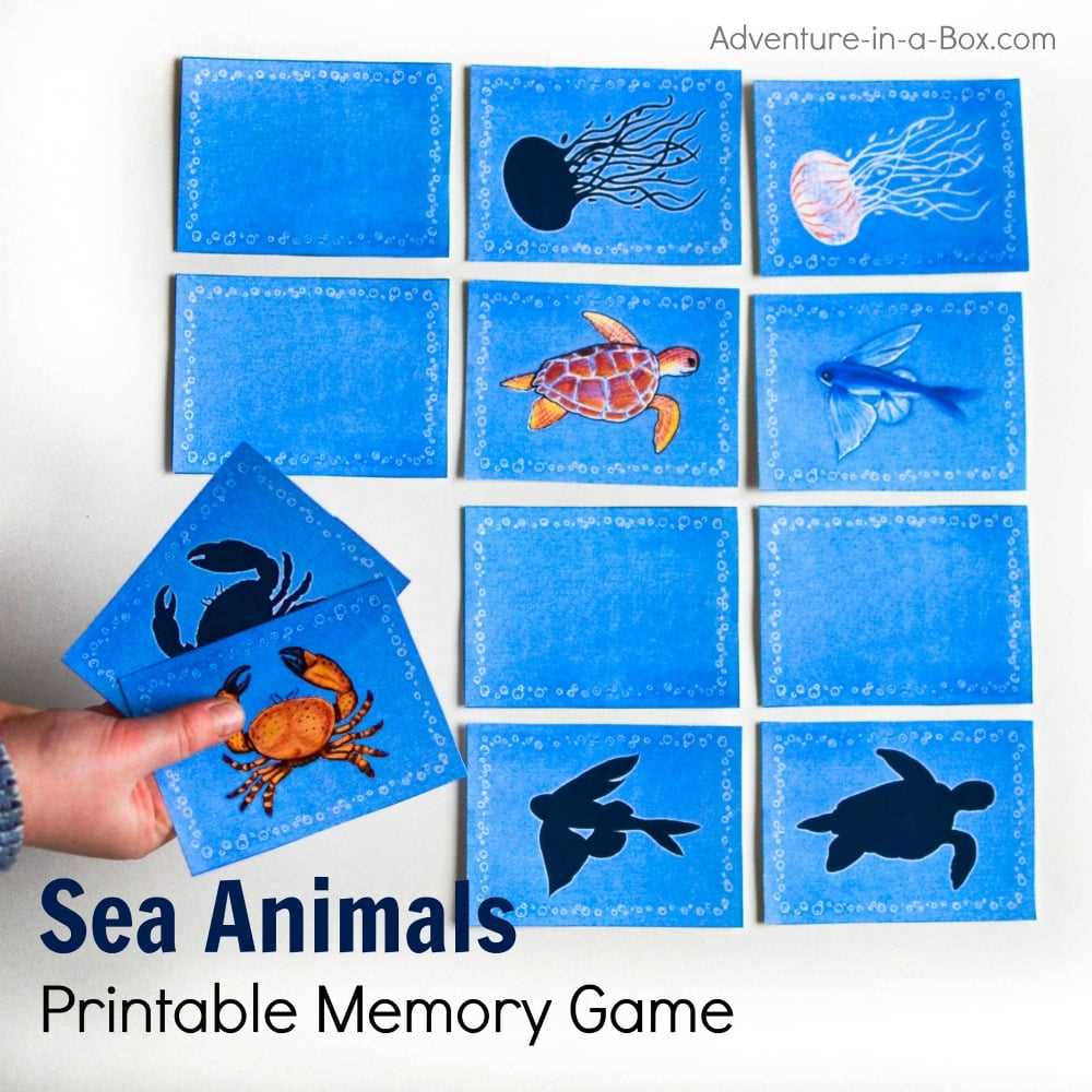 printable animal matching game