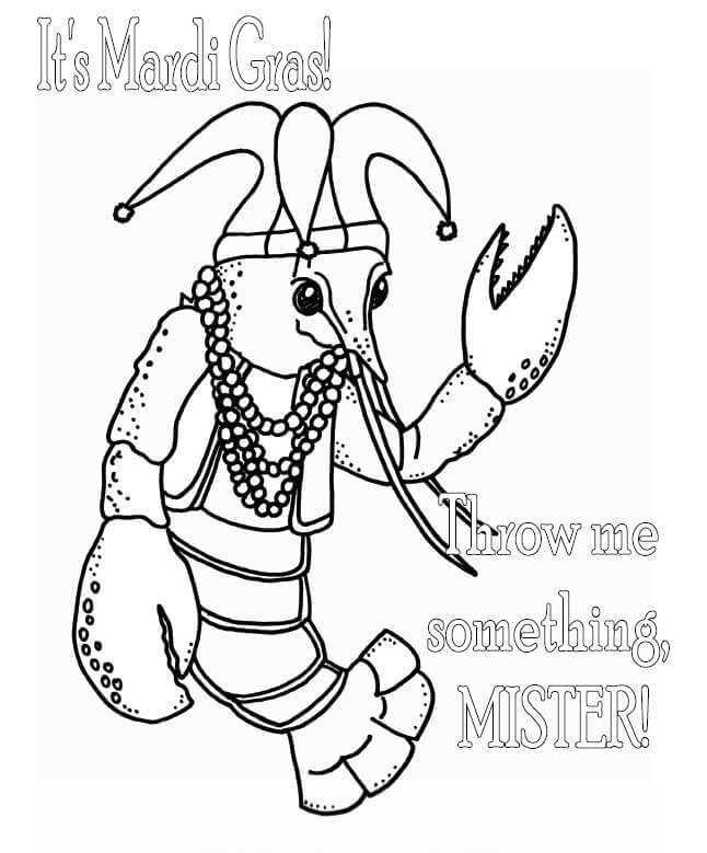 mardi gras coloring pages free printable
