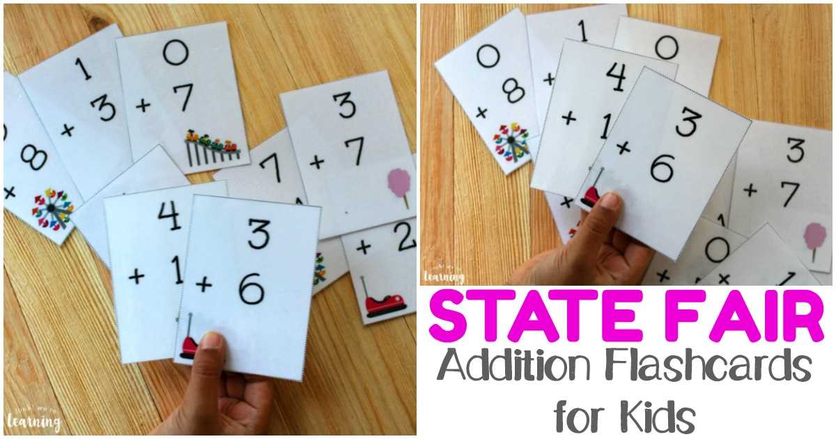 math flash cards printable