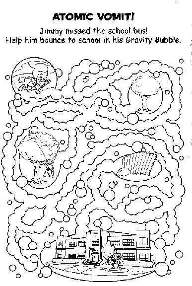 maze printable medium