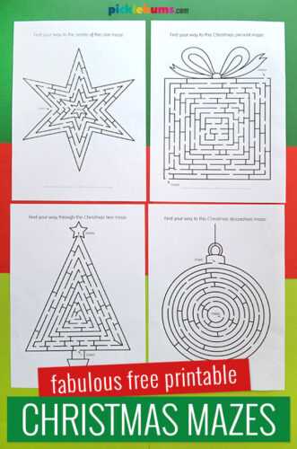 maze printable sheets
