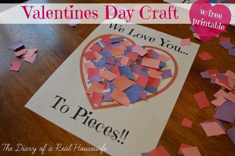 printable valentine crafts