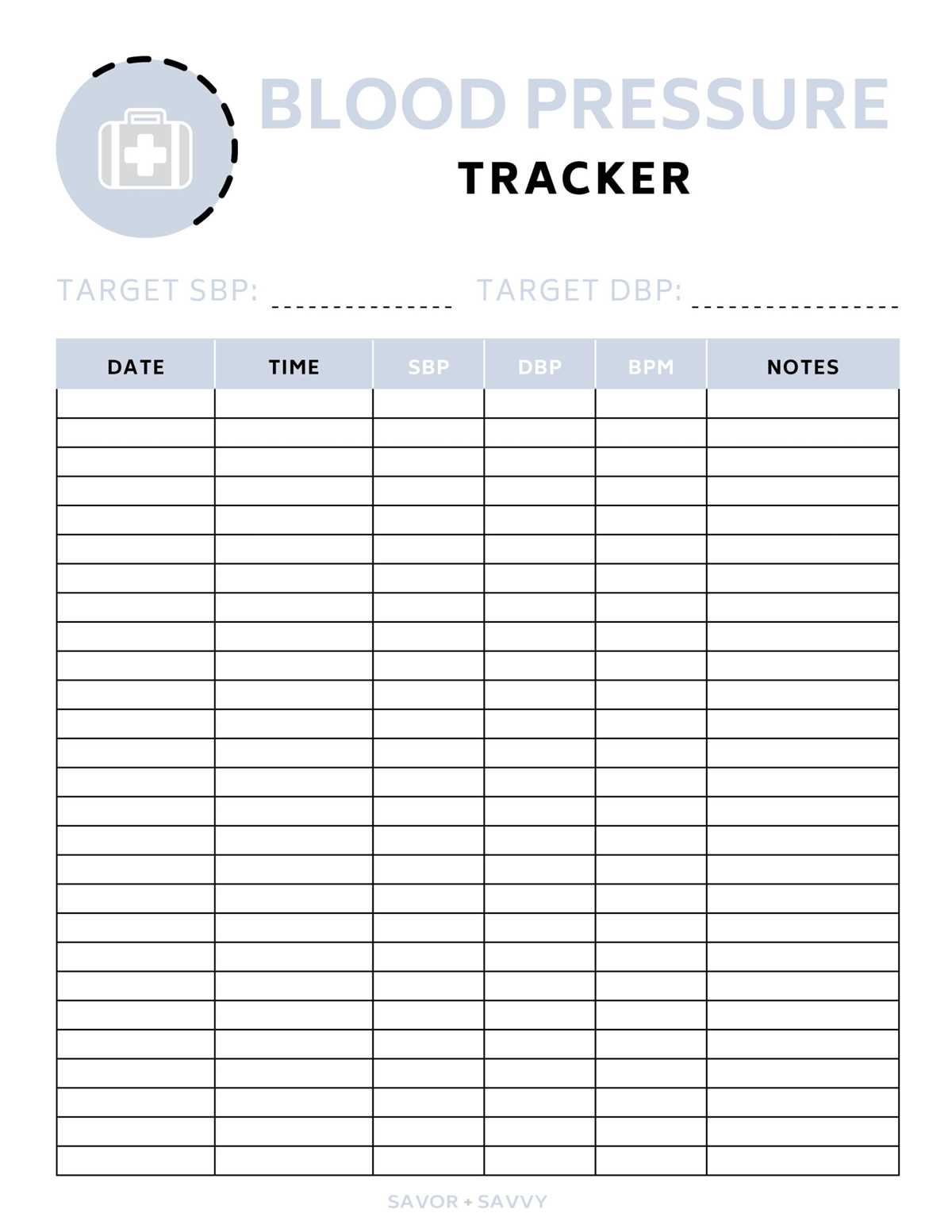 medical binder free printables