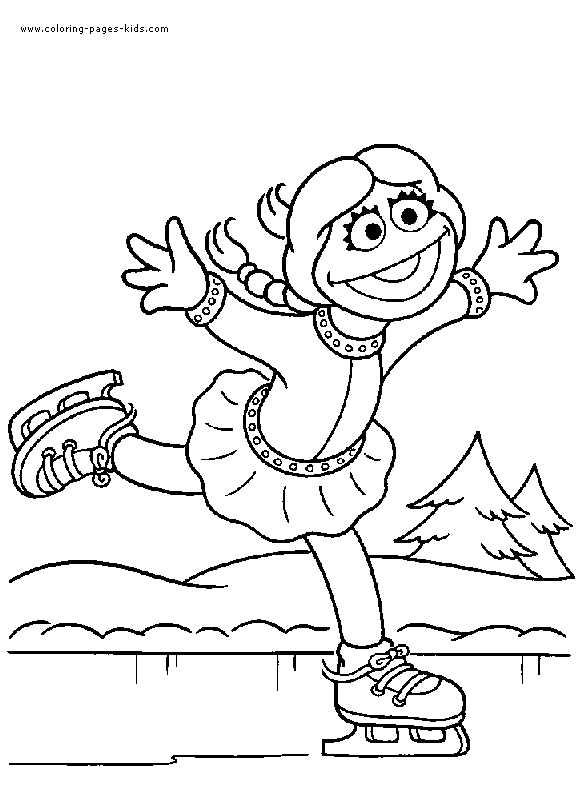 printable sesame street characters coloring pages