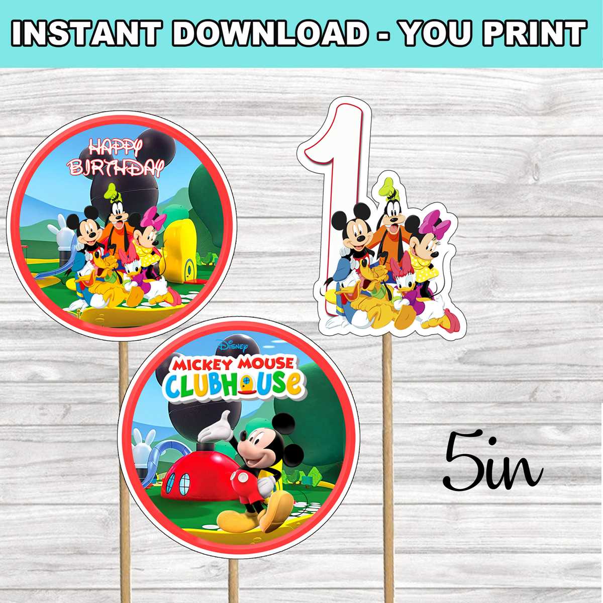mickey clubhouse printables