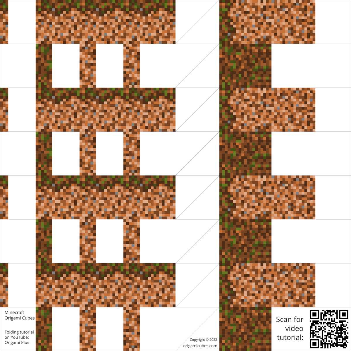 minecraft origami printables