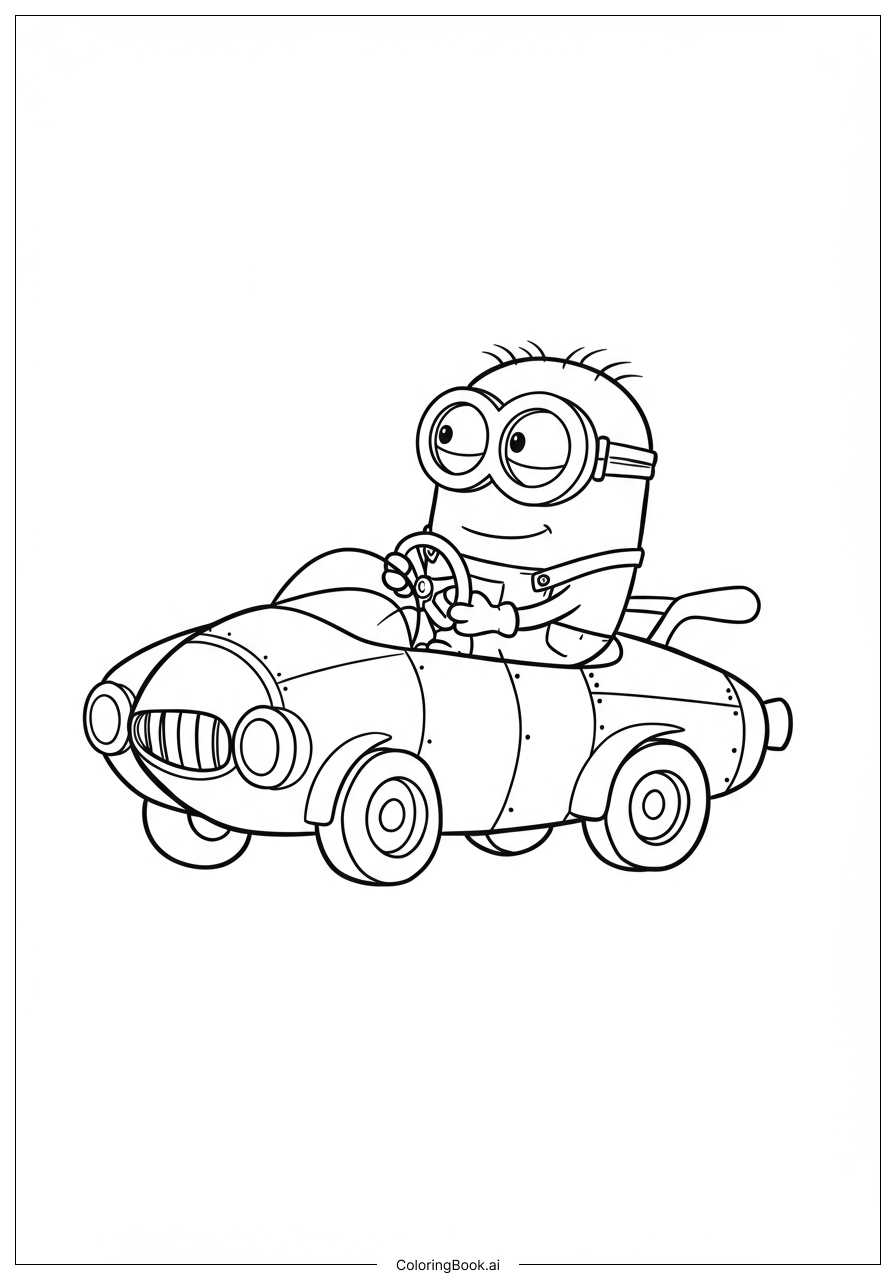 minion coloring sheets printable