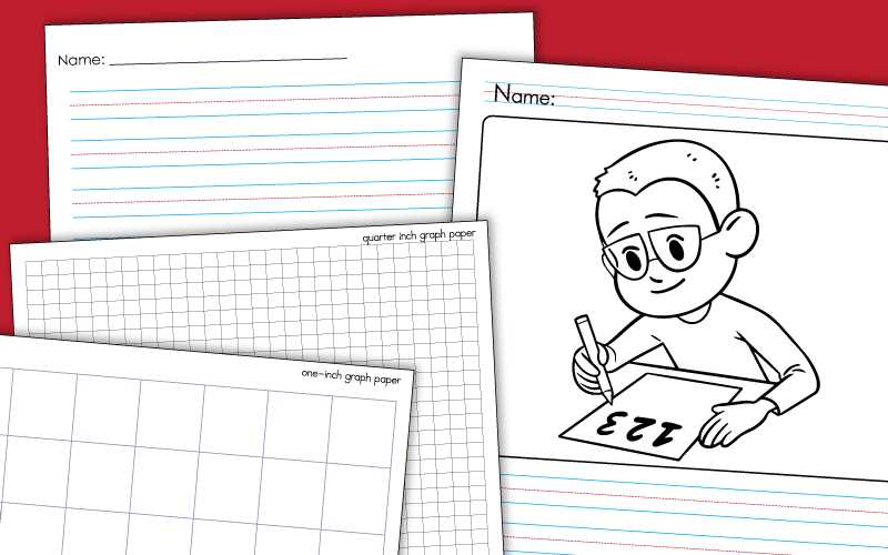 printable primary paper