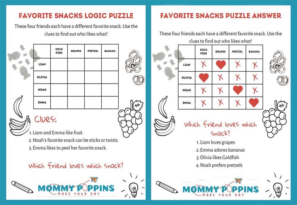 printable logic puzzle grid