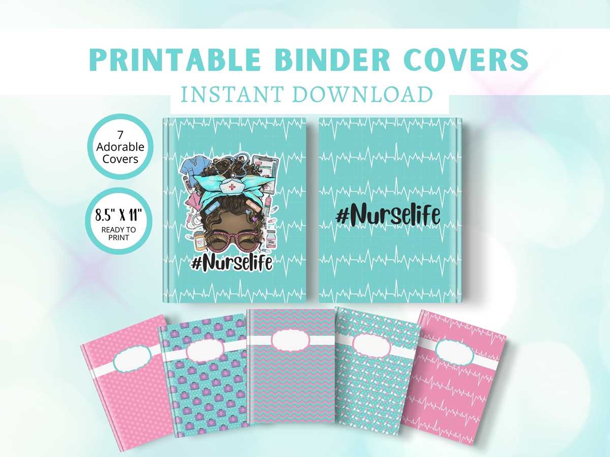 binder covers free printable