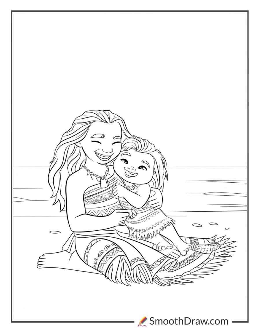 moana 2 coloring pages printable