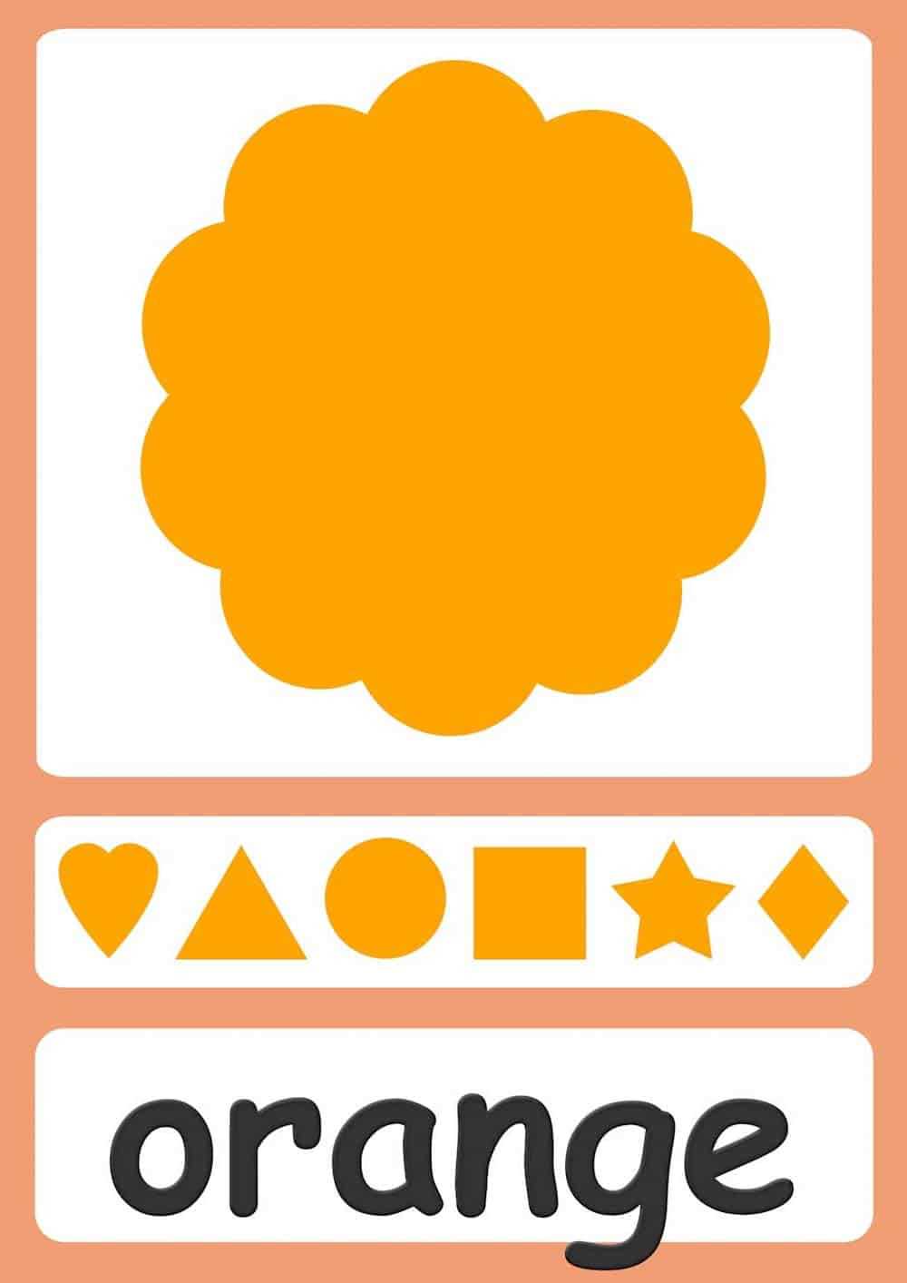 printable color cards