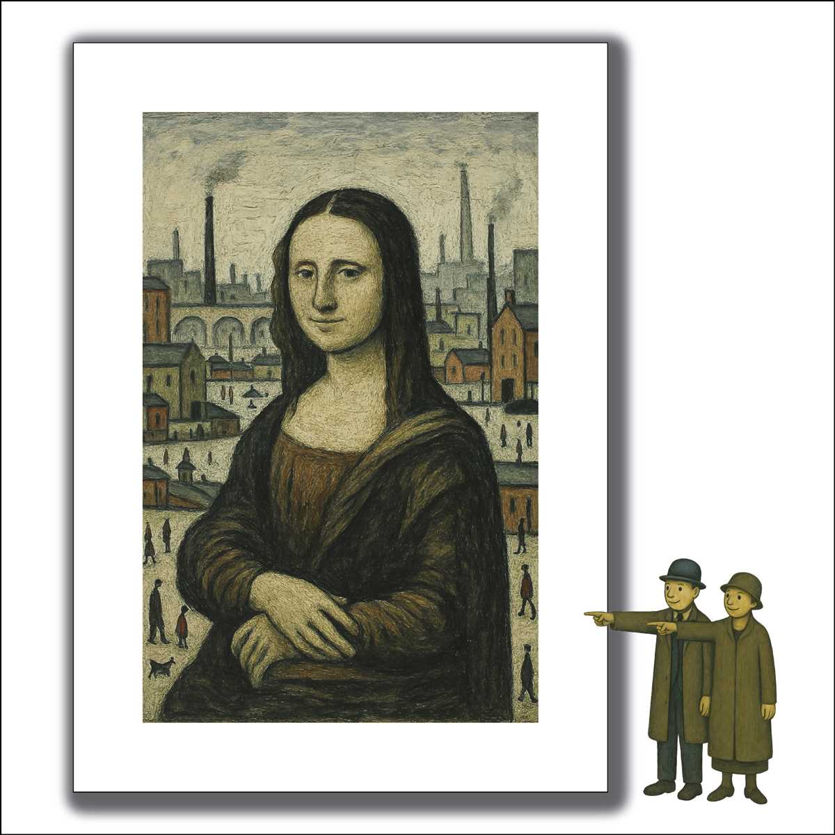 mona lisa printable