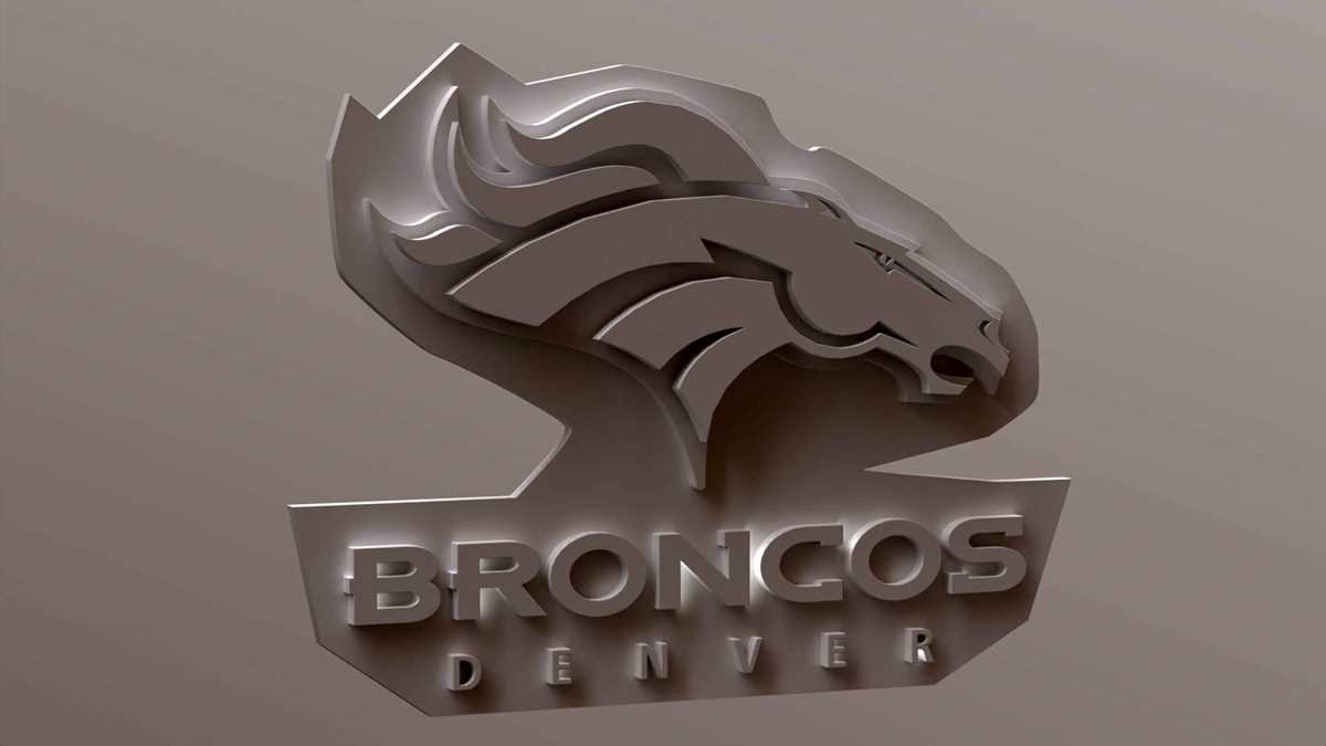 denver broncos logo printable