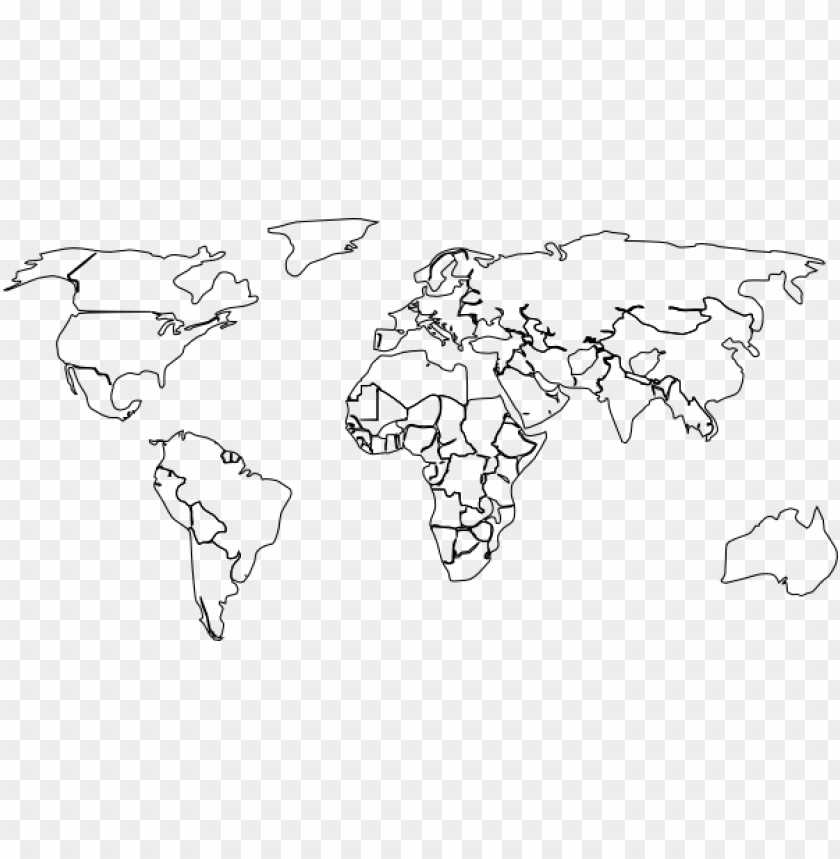 free printable world map with countries