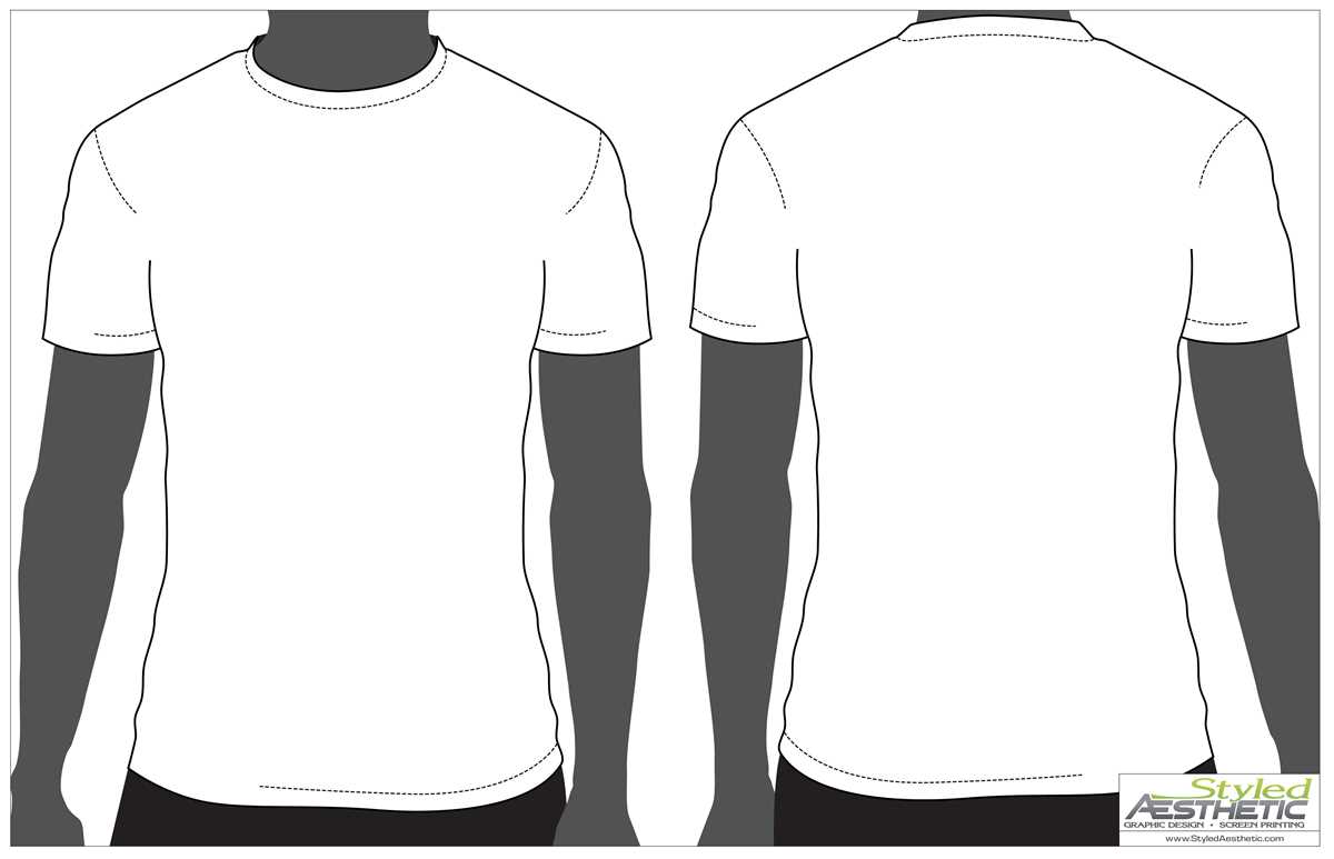 t shirt template printable