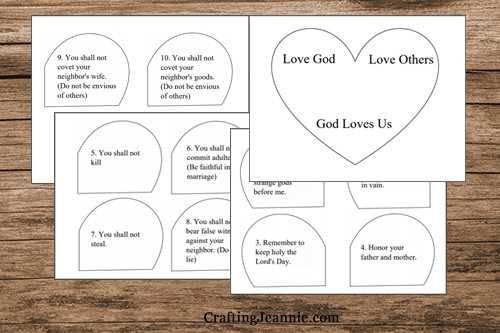 10 commandments free printable