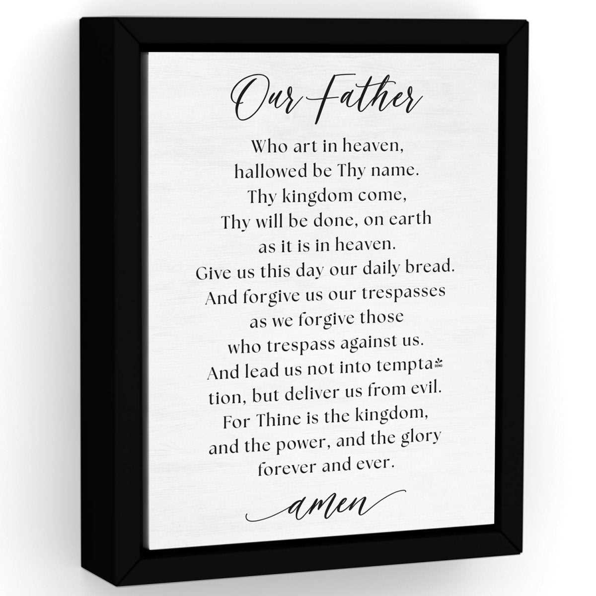 printable our father prayer