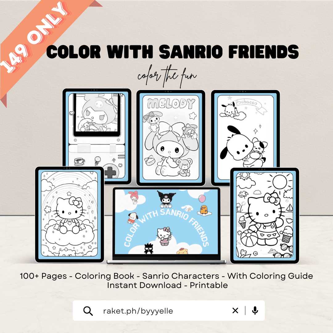 my melody printable coloring pages
