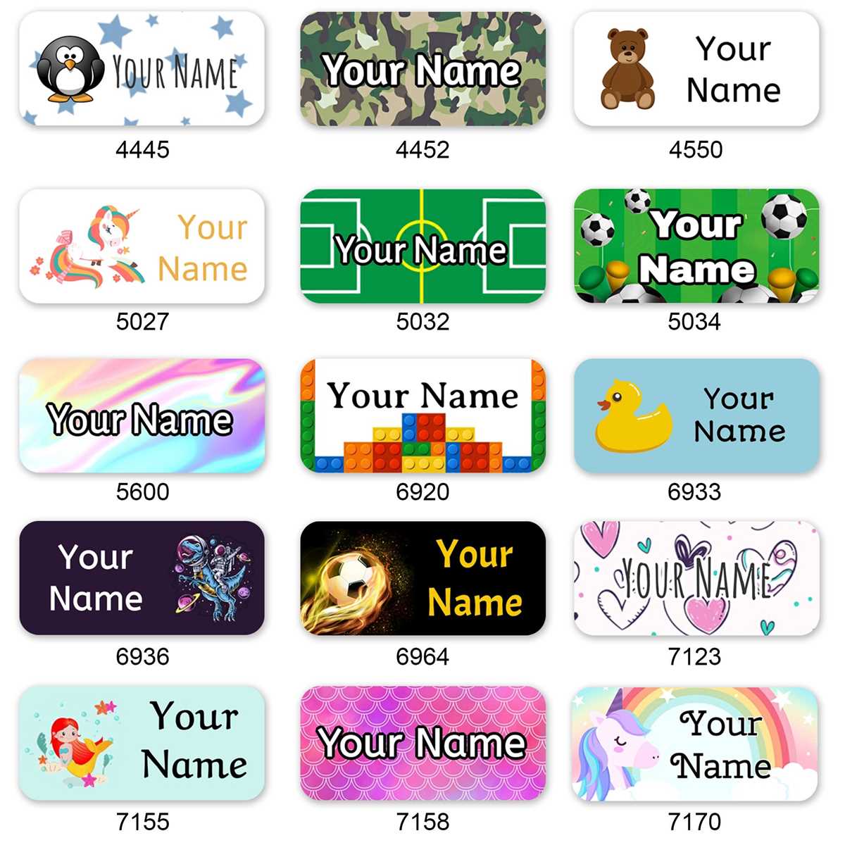 name tag stickers printable