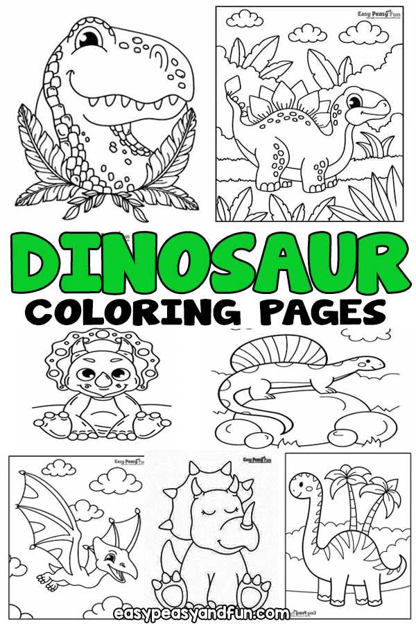 dinosaur coloring printable