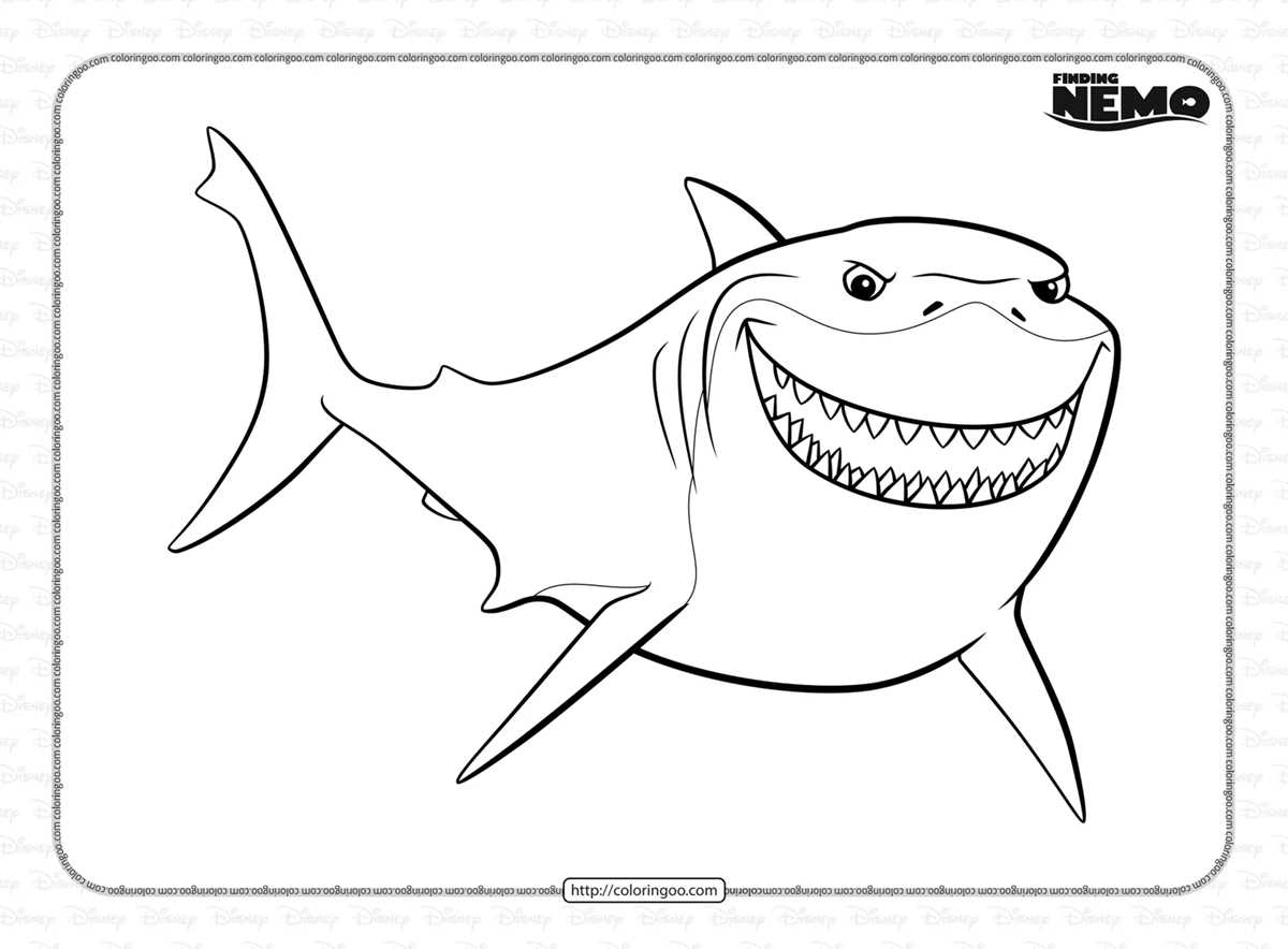 nemo coloring pages printable