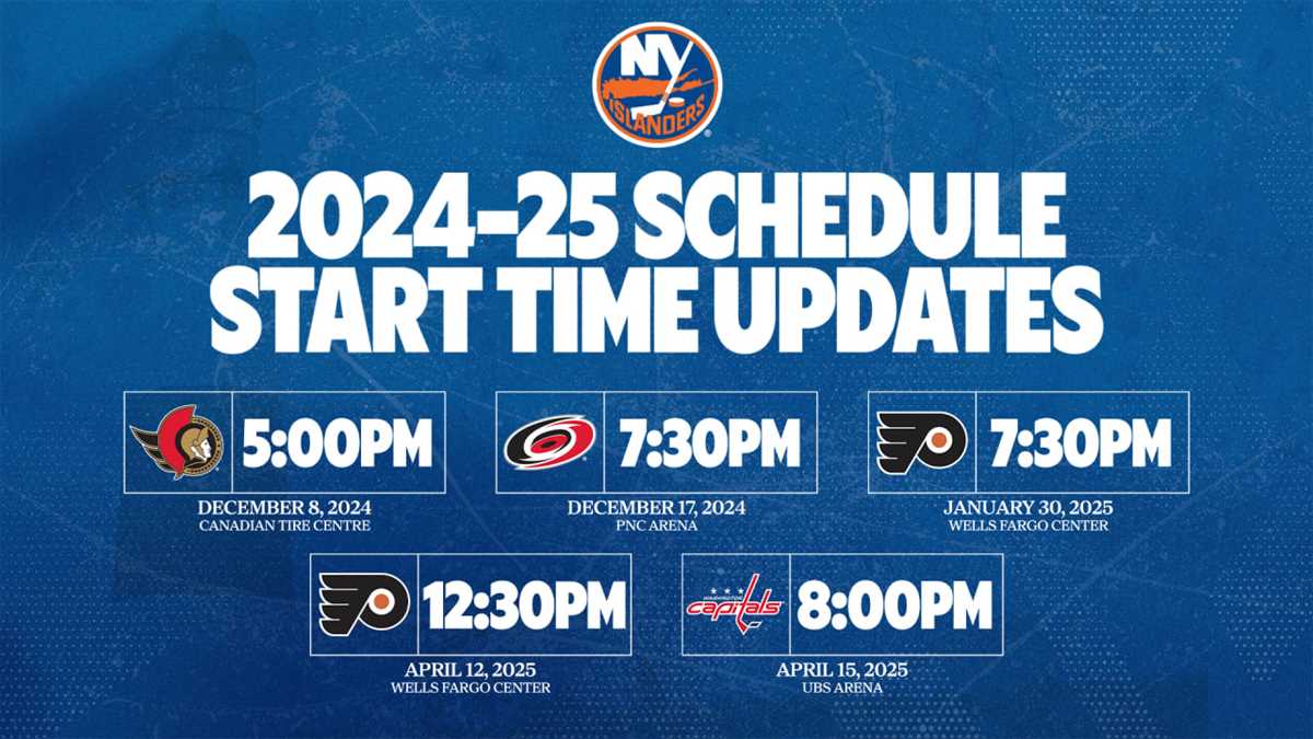 new york islanders printable schedule