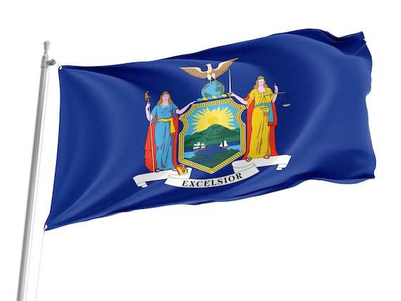 new york state flag printable