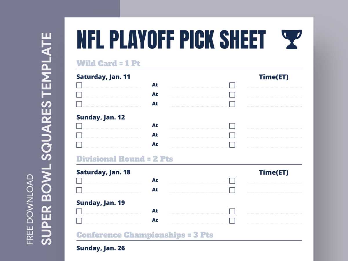 nfl printable picks
