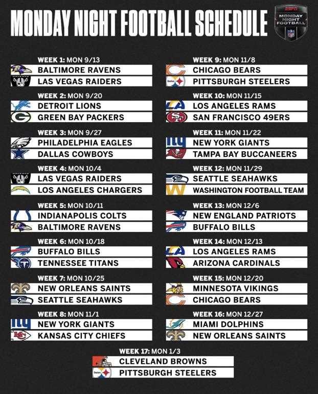 nfl printable schedule week 12
