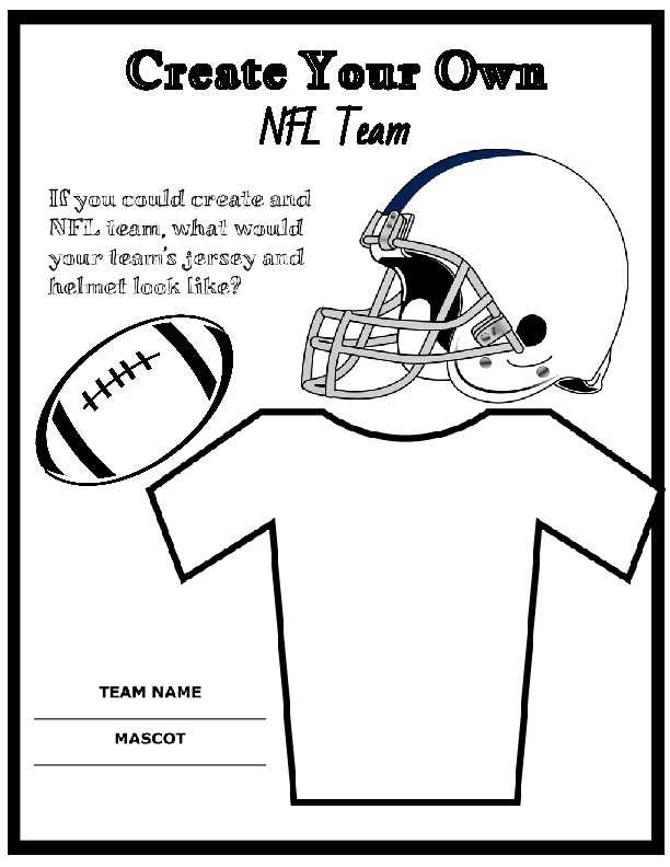 nfl sheets printable