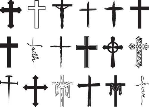 free printable cross images