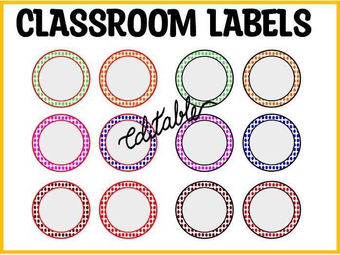 printable name labels