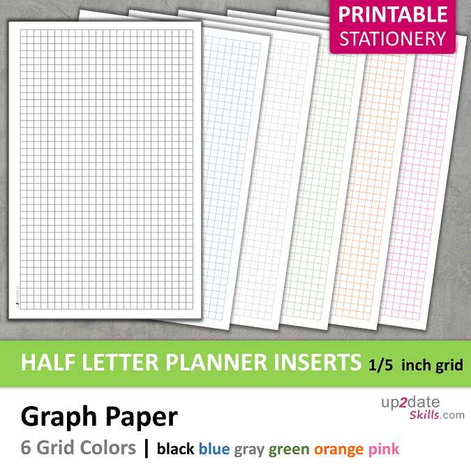 printable half inch graph paper