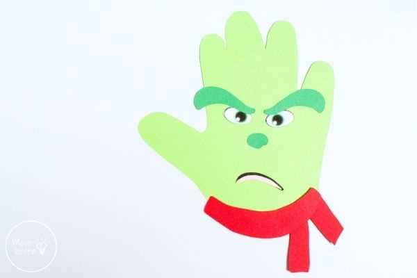 free printable grinch craft template