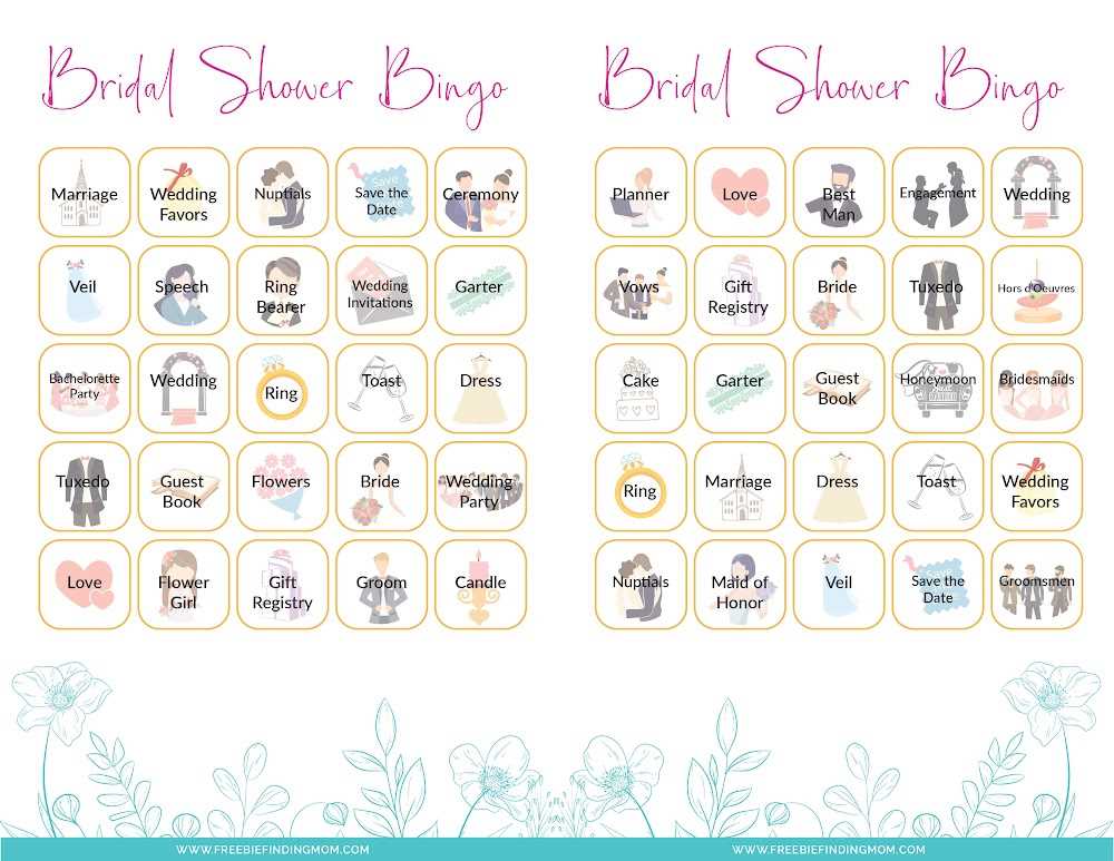 printable engagement party games