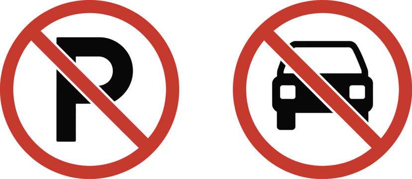no parking sign printable