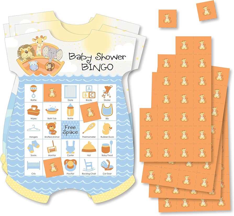 noahs ark bingo printable