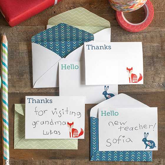 note cards printable