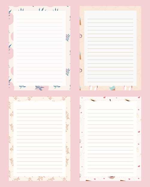note pad printable