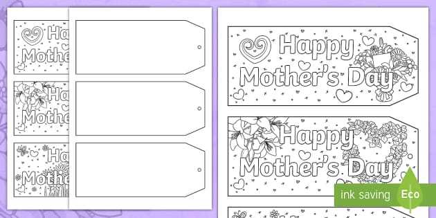 happy mothers day tags printable