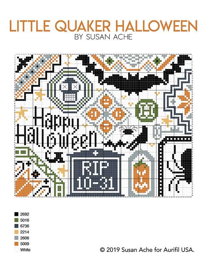 printable free halloween cross stitch patterns