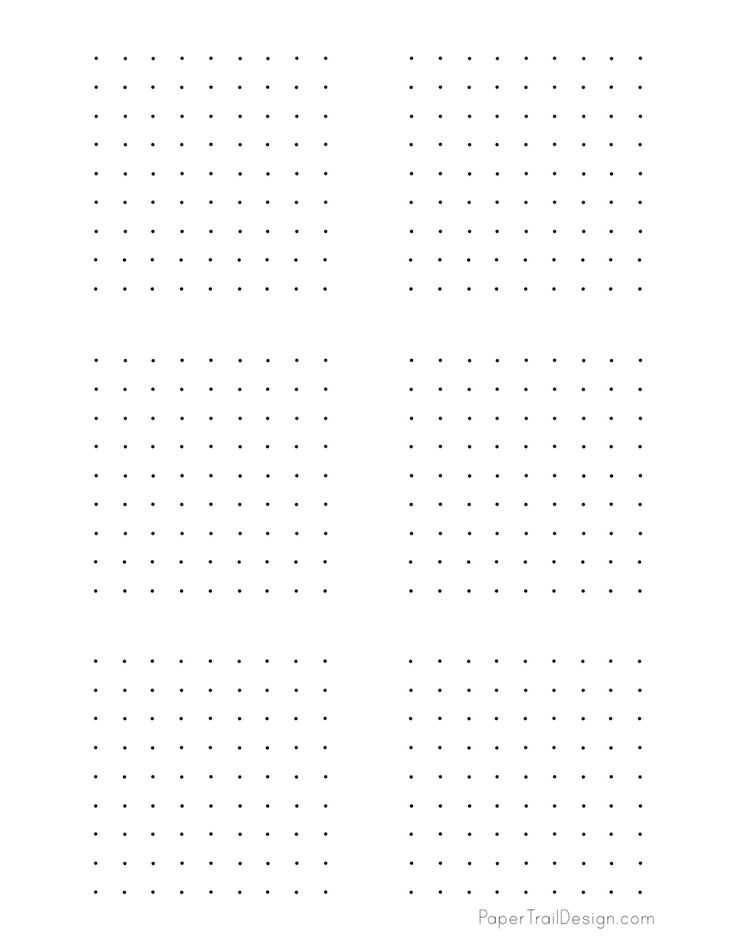dots printable game