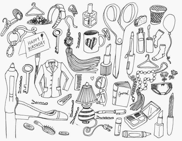 makeup coloring pages printable