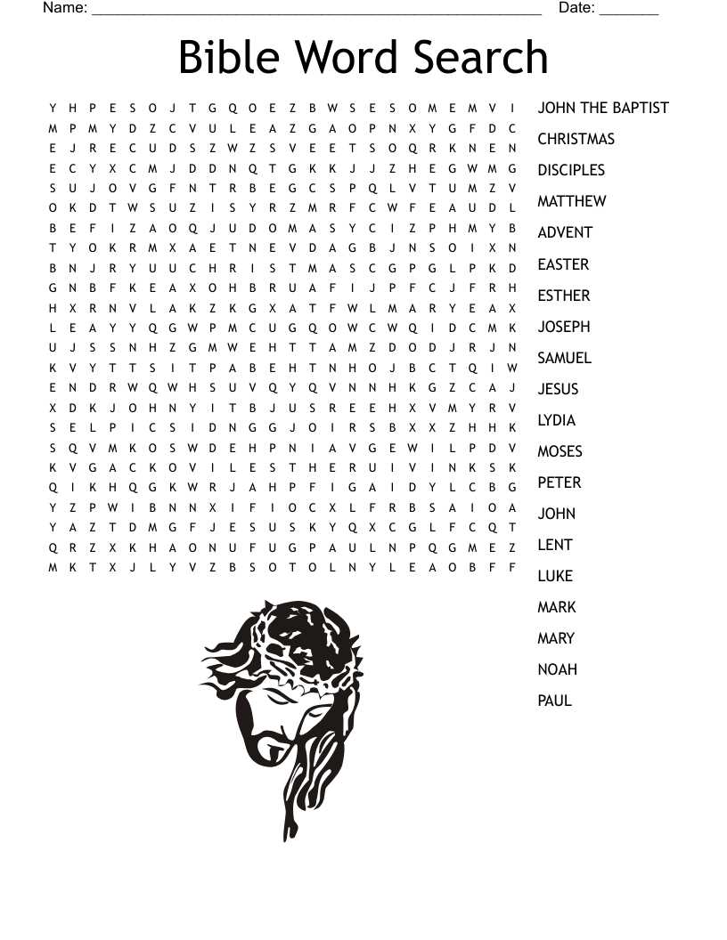 bible word puzzles printable