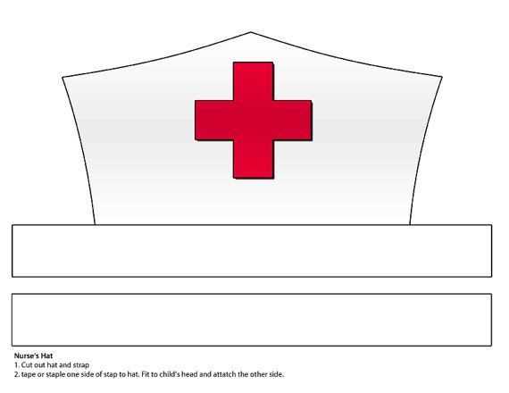 nurse hat printable