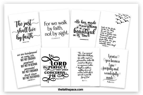 bible verse printables