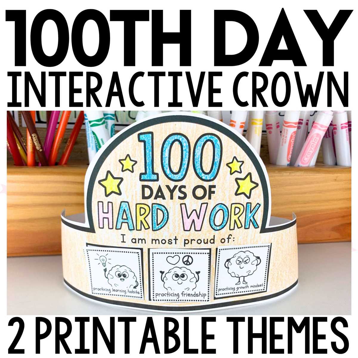 100 days printable