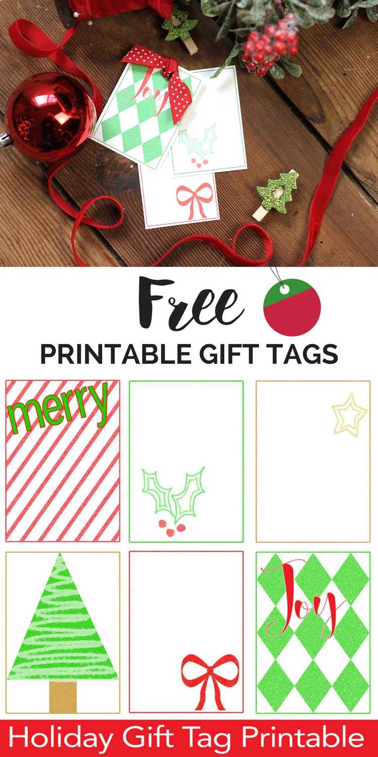 free printable christmas name tags
