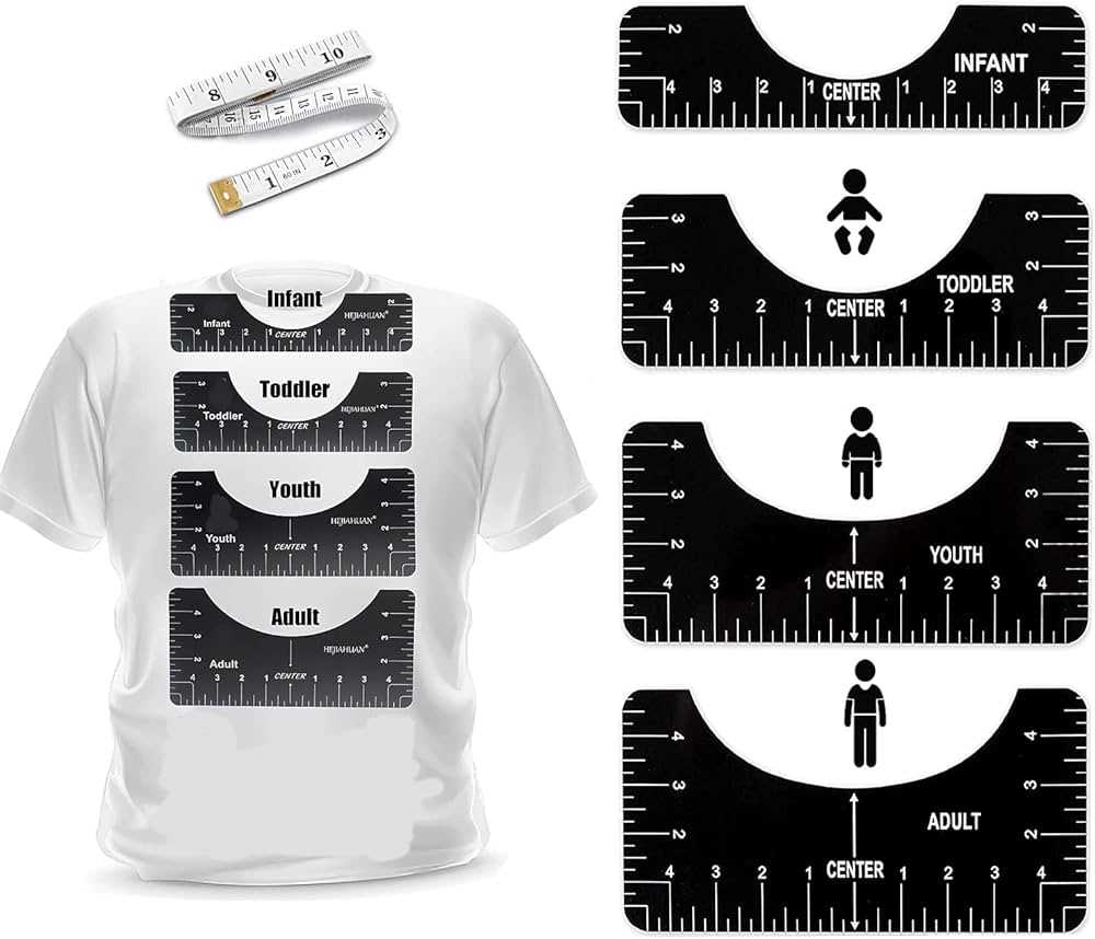 printable t shirt ruler guide template free